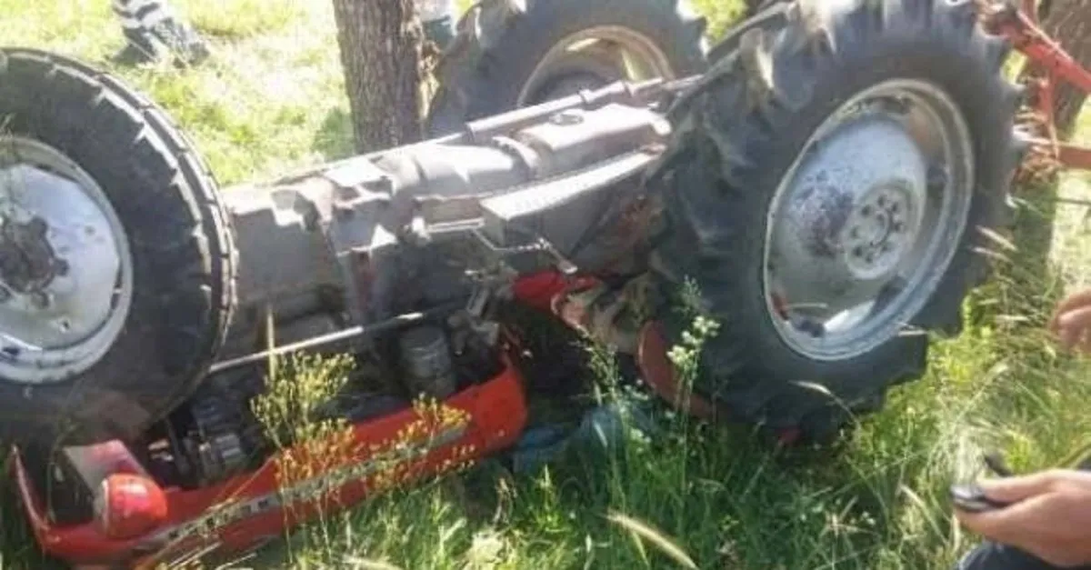 soma da traktor devrildi 1 olu son dakika haberler