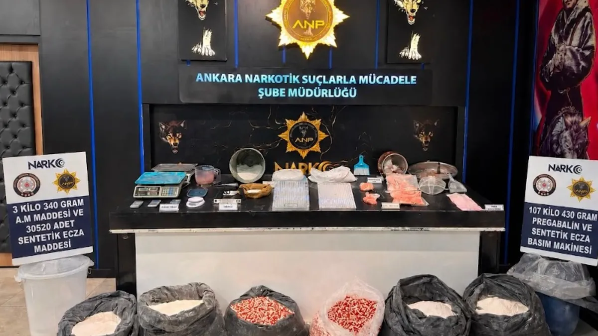 Ankara’da narkotik operasyonu! 4 şüpheliye gözaltı Ankara’da narkotik operasyonu! 4 şüpheliye gözaltı