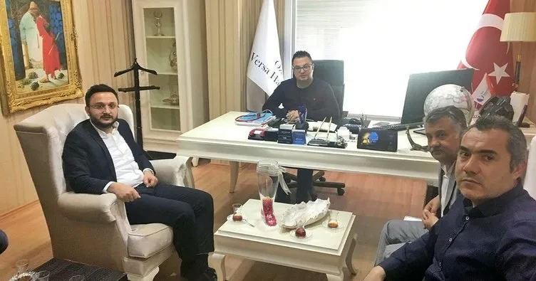 AK Parti İl Başkanı Yanar, Tabipler Oda Başkanı Ergün’ü ziyaret etti