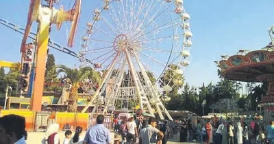 Çocuklar bayramı lunaparkta kutladı