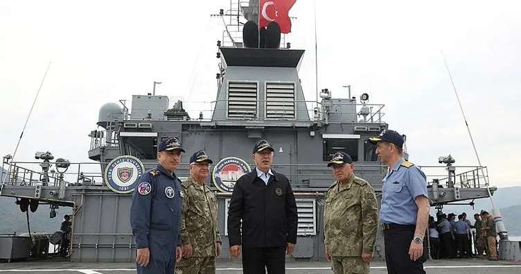 Son dakika ! Bakan Akar’dan Yunanistan açıklaması: Bizim gizli bir ajandamız yok.
