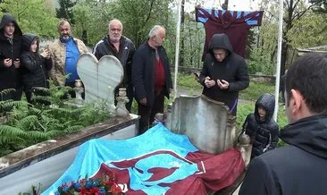 Trabzonspor’dan vefa! Ağaoğlu, Mehmet Dalman’ı mezarında ziyaret etti