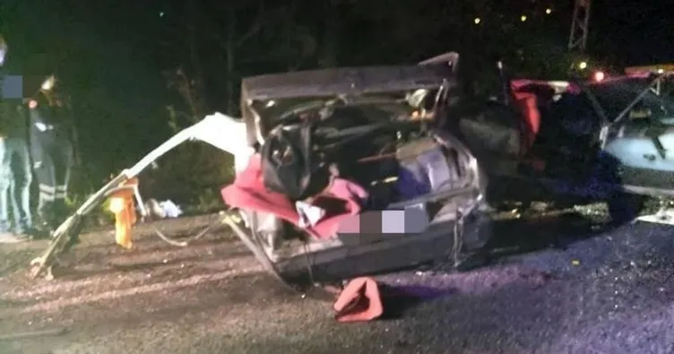 Giresun’da kaza: 1 ölü, 5 yaralı