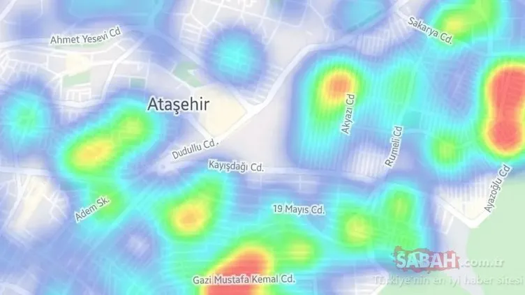 İstanbul'un HES haritası güncellendi! İşte İstanbul'da ilçe ilçe corona haritası