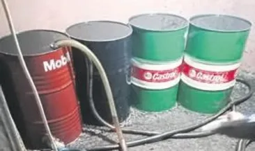 Polisten kaçak akaryakıt baskını