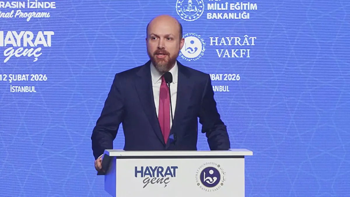 Bilal Erdoğan 'Kültürel Miras'ın izinde Projesi Final Programı'nda' konuştu