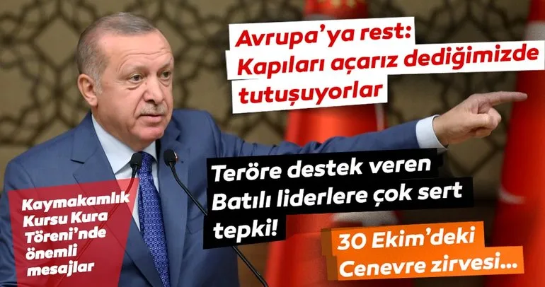 SON DAKİKA: Başkan Erdoğan’dan Külliye’de önemli açıklamalar!