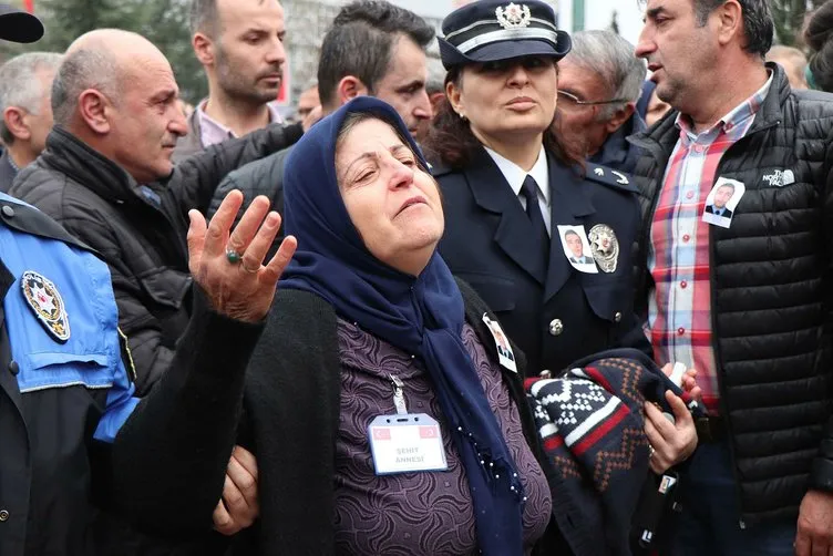 Şehit polis memuru Yunus Çavdar son yolcuğuna uğurlandı