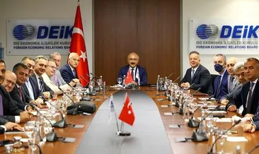 Hazine ve Maliye Bakanı Elvan, DEİK heyetini kabul etti #istanbul