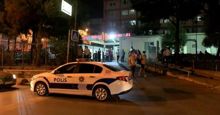 Fatih’te hastane önünde 3 kişi silahla yaralandı