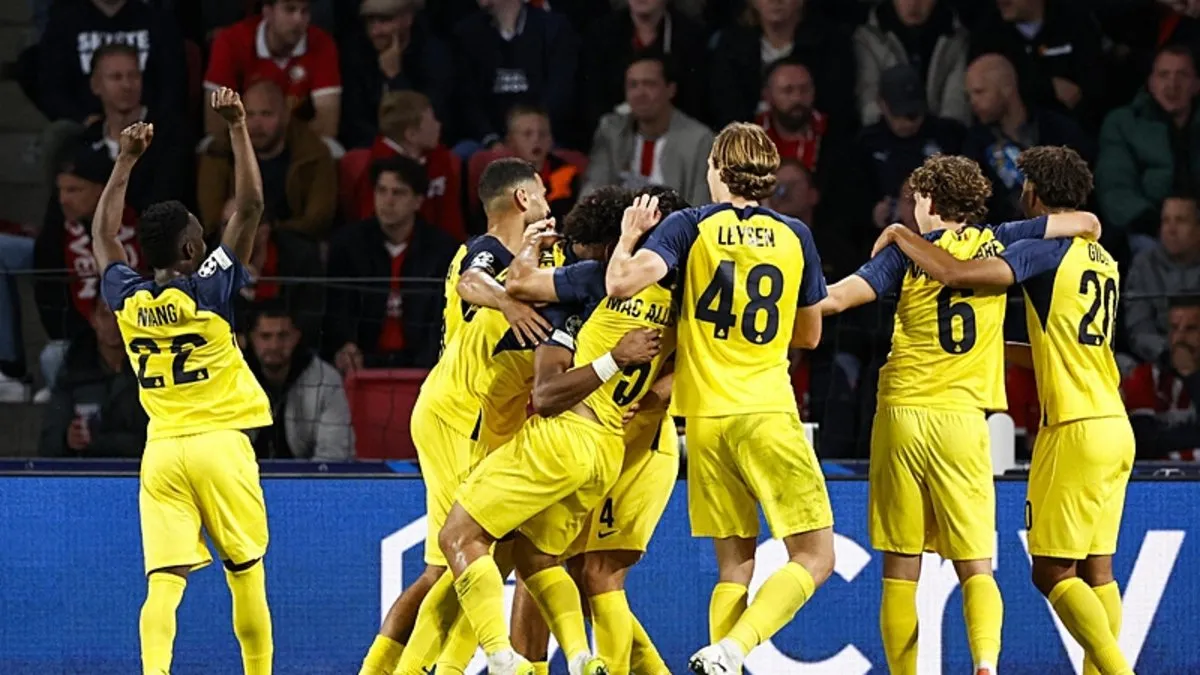 Şampiyonlar Ligi: Galatasaray'ın rakibi Union Saint-Gilloise, PSV'yi 3 golle devirdi!