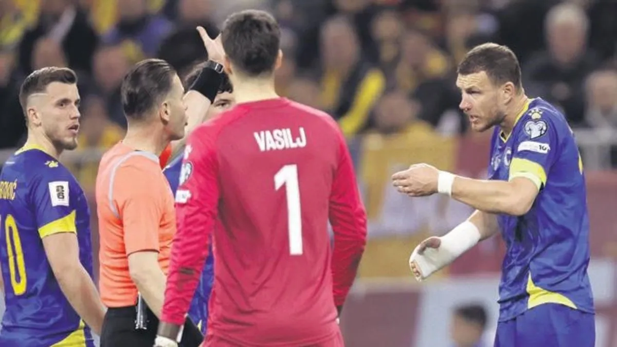 Edin Dzeko’da kırık şüphesi!