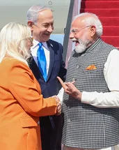 Hindistan Başbakanı Modi İsrail’e ulaştı