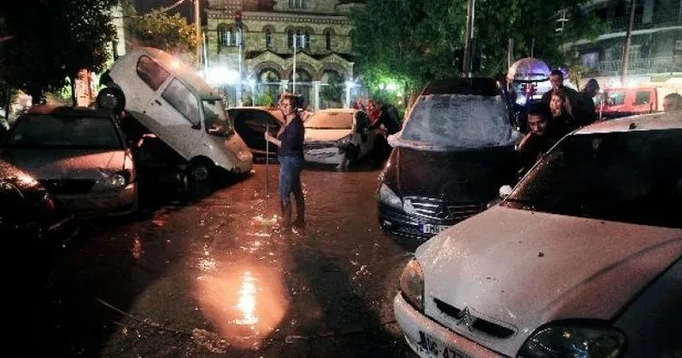 Yunanistan’da şiddetli yağışlar acil durum ilan ettirdi!