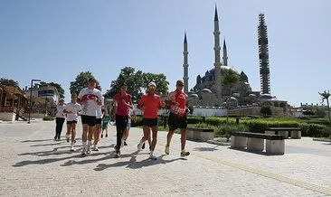 Atletler Selimiye Camii için koştu