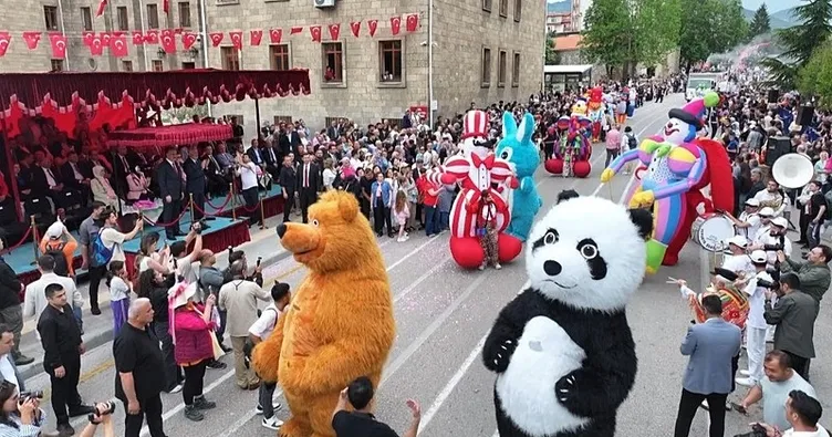 Güller diyarında renkli gün