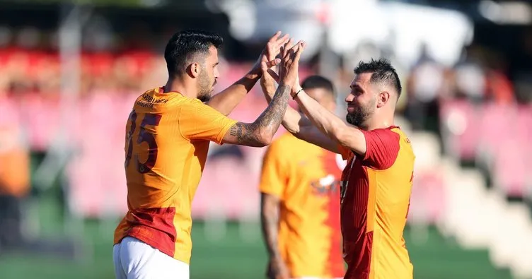Galatasaray’da Aytaç Kara ilk maçında 2 gol birden! İlk hazırlık maçında galibiyet...