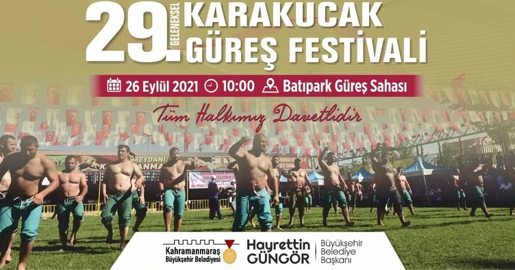 Geleneksel Karakucak güreş festivali başlıyor!