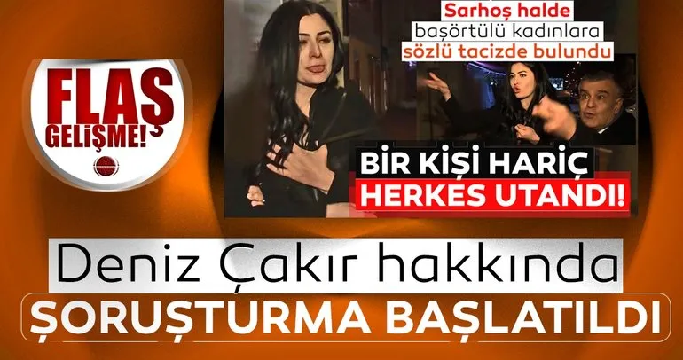 Son dakika haberi: Başörtülü kadınlara hakaret eden Deniz Çakır hakkında soruşturma