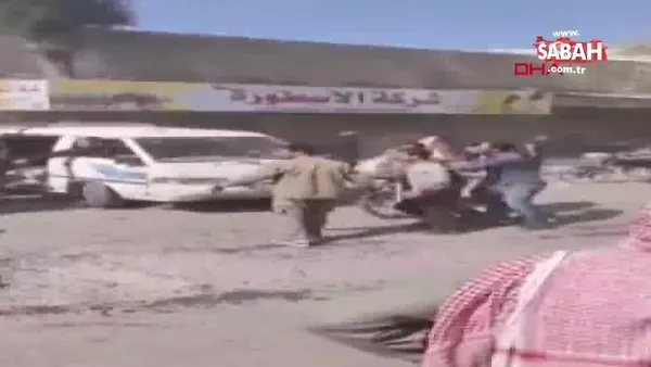 El Bab'da bomba yüklü kamyonla terör saldırısı: 14 ölü | Video