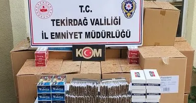 Tekirdağ'da kaçakçılık faaliyetlerine geçit yok #tekirdag
