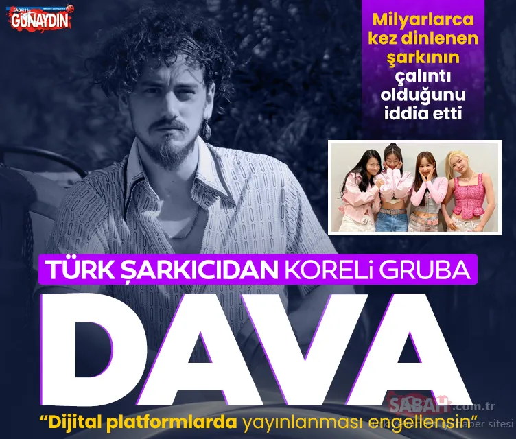 Türk şarkıcı Evrencan Gündüz’den Koreli grup Fifty Fifty’e dava