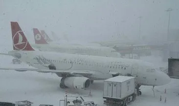 Son dakika: Erzincan’da hava ulaşımına kar engeli
