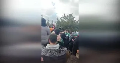 Konyasporlu taraftarlardan Futbolcu Ahmet Çalık’ın mezarına duygulandıran ziyaret