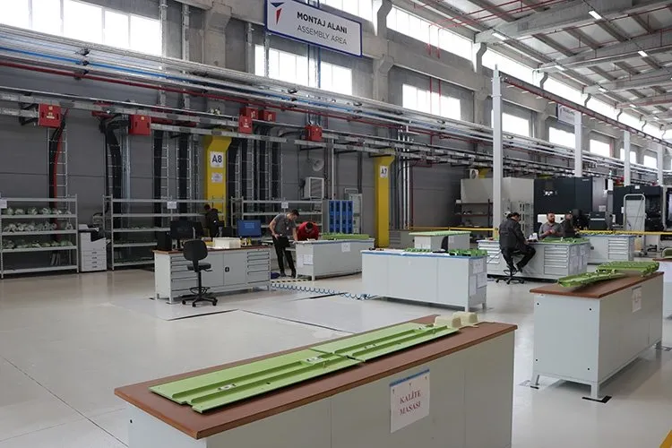 TUSAŞ’ın tesisi açıldı! Deprem bölgesi Kahramanmaraş’ta uçak parçası üretilecek