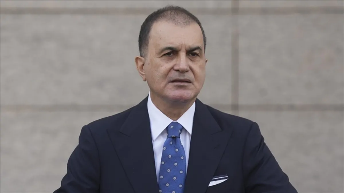 AK Parti Sözcüsü Ömer Çelik MKYK toplantısı sonrası konuşuyor AK Parti Sözcüsü Ömer Çelik MKYK toplantısı sonrası konuşuyor
