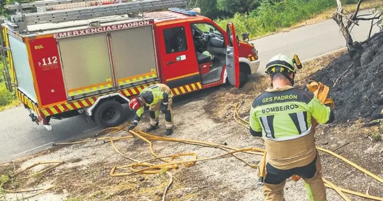 İspanya’da yangın 330 hektarı kül etti