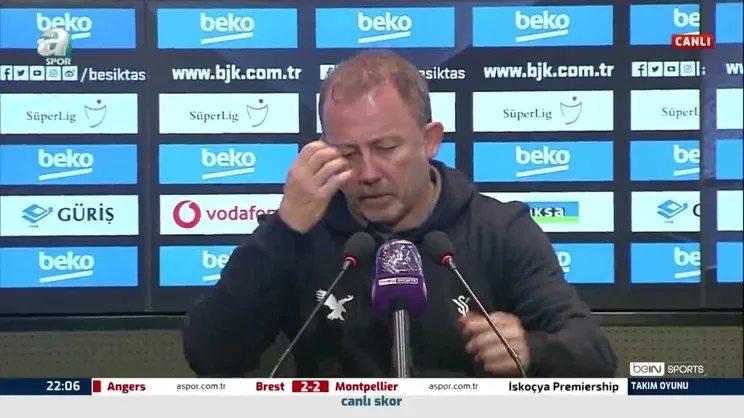 Sergen Yalçın Beşiktaş - BB Erzurumspor maçı sonrası konuştu! 