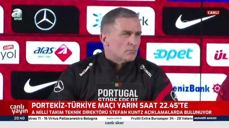 A Milli Takım Teknik Direktörü Stefan Kuntz: 
