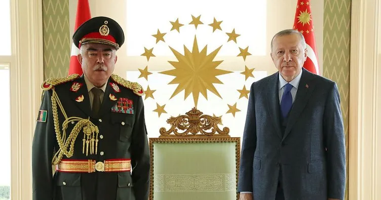 Başkan Erdoğan, Raşid Dostum’u kabul etti