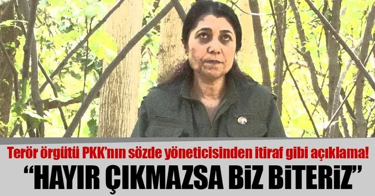 PKK’nın sözde yöneticisi böyle panikledi