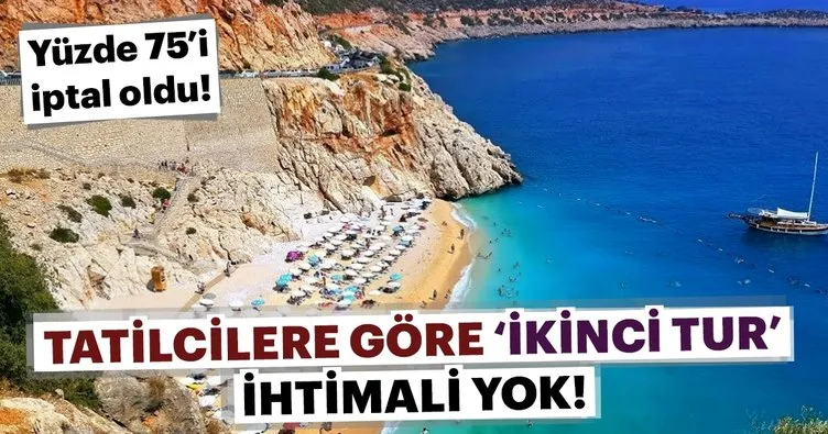 Tatilcilere göre ‘İkinci tur’ ihtimali yok!