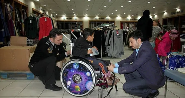 Suriyeli Muhammed In Tekerlekli Sandalye Sevinci Kayseri Bolge Haberleri