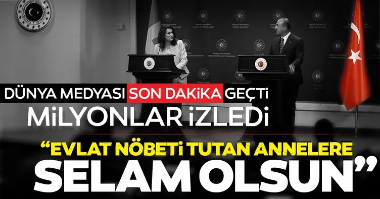 Son dakika haberi: Bakan Çavuşoğlu İsveçli bakana ders verdi, sosyal medya yıkıldı