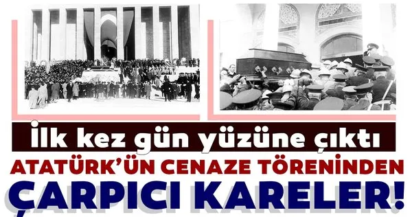 Ankara Üniversitesi Atatürk'ün cenazesine ait 36 fotoğrafı ilk kez gün yüzüne çıkardı!