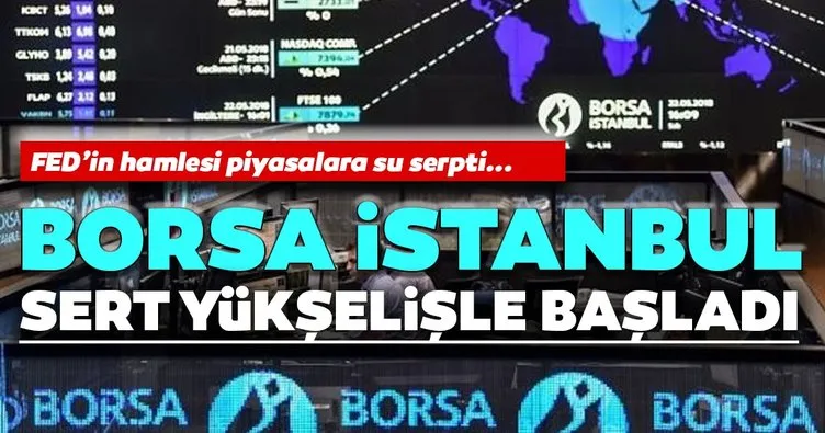 Borsa İstanbul güne sert yükselişle başladı!
