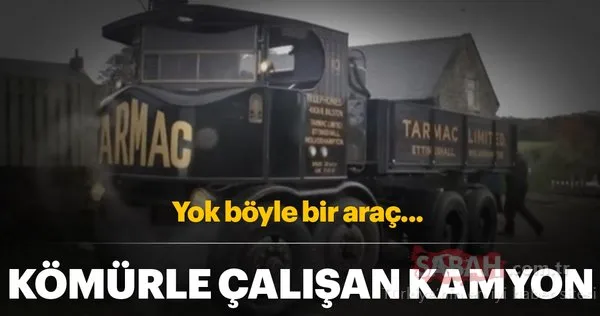 Kömürle çalışan kamyonu gördünüz mü?