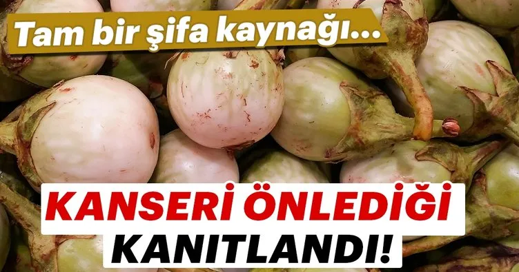 Kanseri önlediği kanıtlandı!