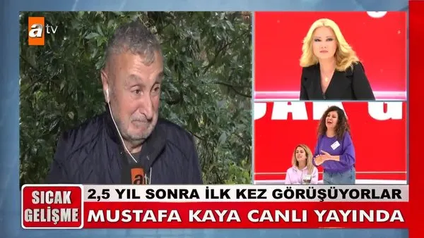 Müge Anlı'da Son Dakika: Mustafa Kaya 2,5 yıl sonra ilk kez canlı yayında eşi ve kızıyla görüştü! Duygu dolu anlar yaşandı…
