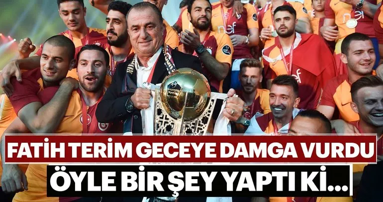 Galatasaray’da şampiyonluk coşkusu