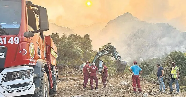 Kemer 5 gündür yanıyor