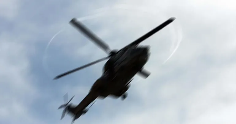 İsrail ordusuna ait helikopter yere çakıldı