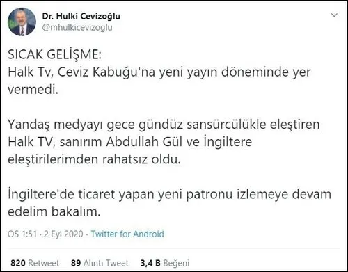 Hulki Cevizoglu Vikipedi