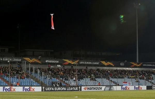 Dudelange - Karabağ maçında büyük skandal!