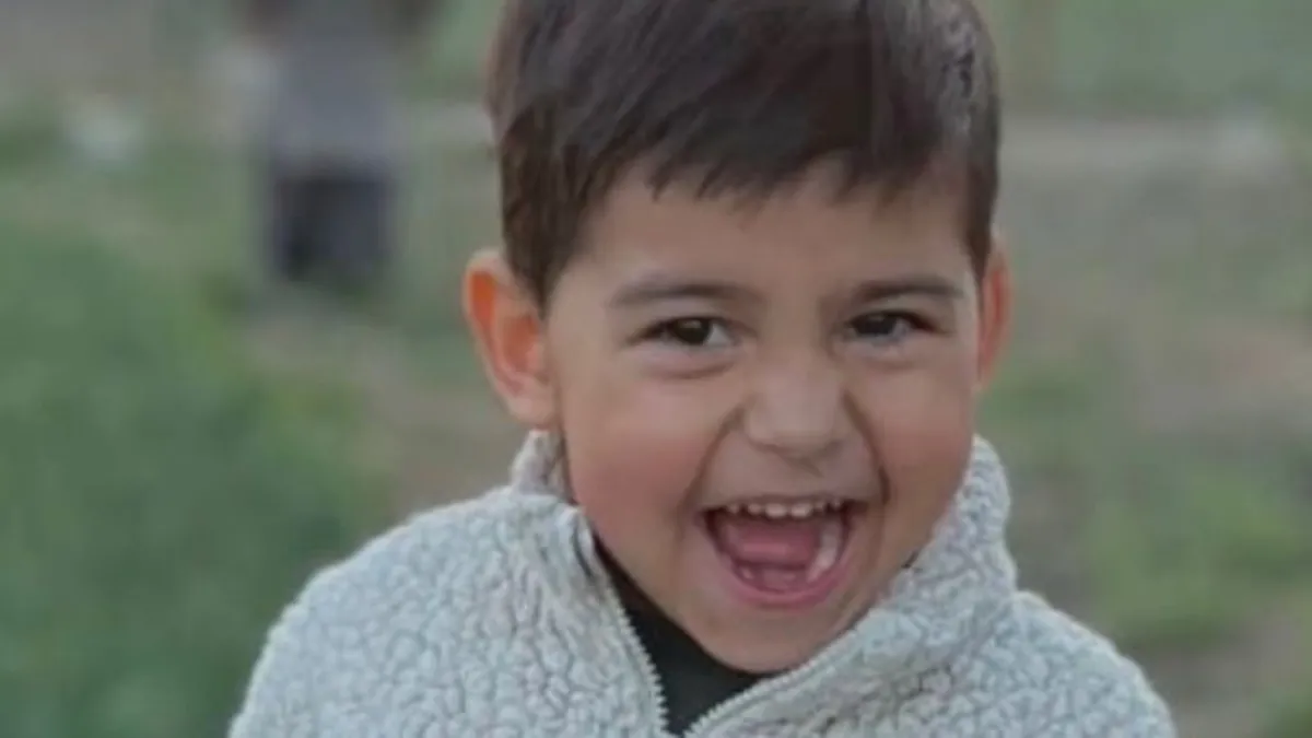 4 yaşındaki Mehmet Emin kaza kurbanı