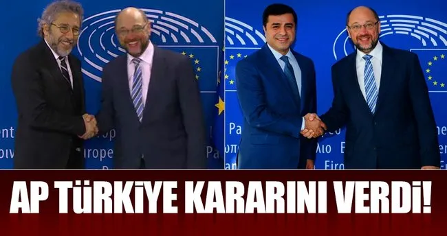 Avrupa Parlamentosu’ndan Türkiye kararı!